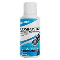 [CN-290] LIMPIADOR DE PANTALLAS | SILIMEX | COMPUSTAT 170 ML | AEROSOL LIMPIADOR DE LAPTOPS, TABLETAS, SMART TVS, SMART PHONES | LIBRE DE CFC Y HCFC