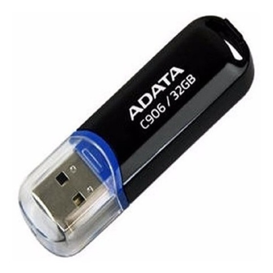 [RAM-2253] MEMORIA ADATA 32GB USB 2.0 C906 NEGRO (AC906-32G-RBK)