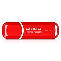 [RAM-3243] MEMORIA ADATA 64GB USB 3.2 UV150 ROJO (AUV150-64G-RRD)