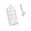 SUPRESOR DE PICOS VICA 6 SALIDAS 3 PUERTOS USB