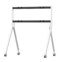 [AC-11620] WHITE ROLLING STAND PARA HUAWEI IDEAHUB 65/75/86 INCHES