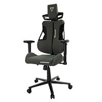 [AC-11747] SILLA OCELOT GAMING OST-BLACK SCORPIO / TELA / BASE METALICA / DESCANSABRAZOS 2D / PISTON CLASE 4 / RECLINABLE 170 GRADOS / HASTA 150KG / COJINES LUMBAR Y CERVICAL / COLOR NEGRO