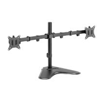 [AC-12998] SOPORTE ACTECK ENFORCE ZONE-B SM425 / PARA 2 MONITORES / MONITOR 17 A 32 PULG / MAX 9 KG POR BRAZO / VESA 75 - 100 / INCLINACION Y GIRO AJUSTABLE / ORGANIZADOR DE CABLES / NEGRO / AC-939683