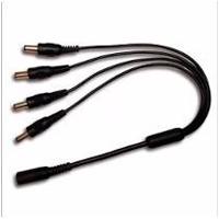 [AC-7749] DIVISOR DE ENERGIA SAXXON / TIPO PULPO/ 4 CONECTORES MACHO/ 2.1MM/ 1 CONECTOR HEMBRA