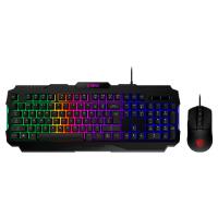 [KB-1083] KIT DE TECLADO Y MOUSE FORGE GK100 RGB USB 2.0