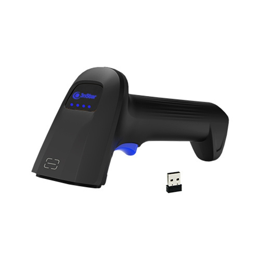 [LEC-158] LECTOR DE CODIGO DE BARRAS 3NSTAR SC415BT, NEGRO, INALAMBRICO,LASER,USB, RS232, USB VIRTUAL COM, BLUETOOTH,1D, 2D, 60 CUADROS POR SEGUNDO