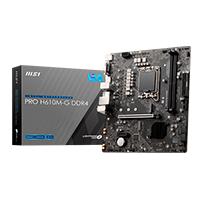[MB-1275] MB MSI H610 INTEL S-1700 12A GEN/2XDDR4 3200MHZ/PCIE 4.0/HDMI/DVI/DP/2XUSB 3.2/M.2/MICRO ATX/GAMA BASICA