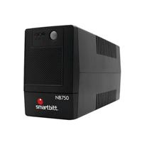 [FR-1023] NO-BREAK INTERACTIVO SMARTBITT  SBNB750  750 VA / 375 W, CLAVIJA NEMA 5-15P, 6 CONTACTOS, TIPO NEMA 5-15R, TODOS CON RESPALDO DE BATERIAS, REGULACION Y SUPRESION DE PICOS.