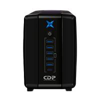 [FR-1083] NO BREAK INTERACTIVO CDP DE 750VA/375 WATTS 8 CONT