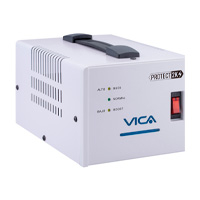 [RE-227] REGULADOR AUTOMATICO DE VOLTAJE VICA PROTECT 2K 2000VA / 1200W, 4 TOMAS NEMA 5-15R REGULADAS Y CON SUPRESOR DE PICOS, 3 AÑOS DE GARANTIA