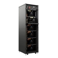 [FR-2055] GABINETE EXTERNO VERTIV LIEBERT 24EB 12280CAB100 24 BATERIAS 12V 80AH BREAKER CABLEADO FRAME 100KVA
