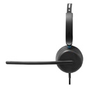 AUDIFONOS ACTECK ACTIVE PRO HC565 / ALAMBRICOS / DIADEMA / MICROFONO UNIDIRECCIONAL / CONEXION USB / CANCELACION DE AUDIO / NEGRO / AC-942942