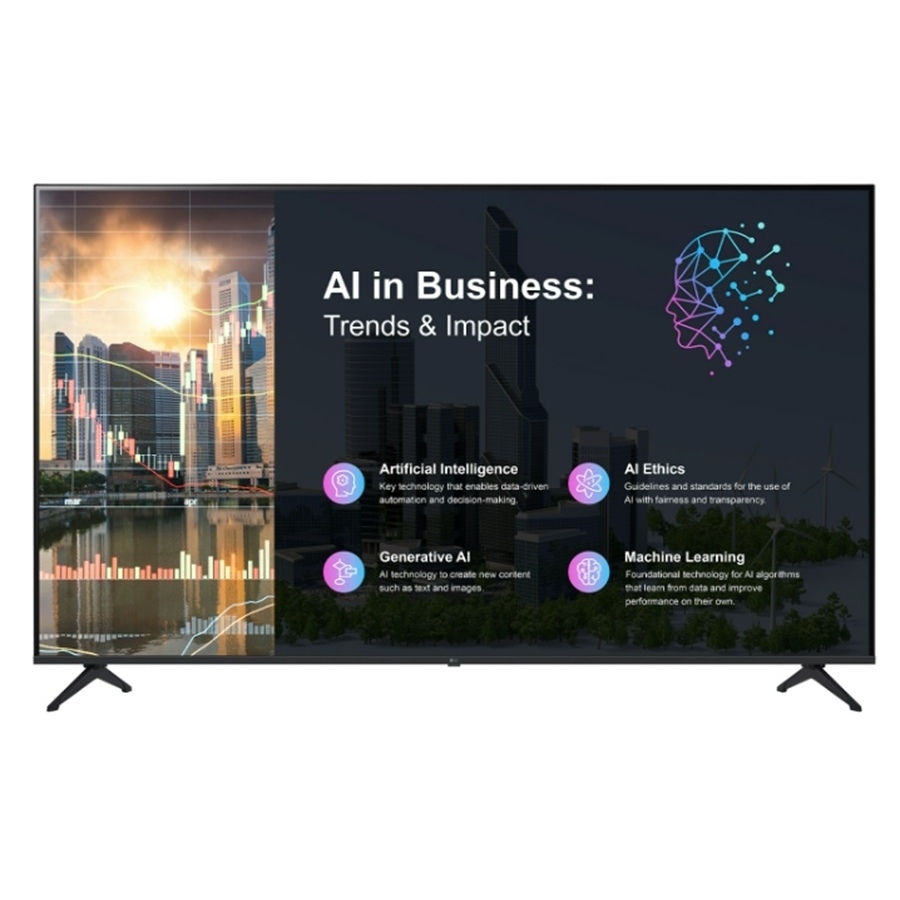 [TV-1174] TELEVISION LED LG 75 PLG UHD TV SIGNAGE 300 NITS 16/7 WEBOS 25 8MS 60HZ AUDIO 10W X 2 SMART HOME , NAVEGADOR WEB, HDMI 2.0 USB 2.0 RS232 VESA 200 X 300