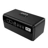 NO BREAK INTERACTIVO CDP DE 20KMAH/18 WATTS 5,9,12,/1A,2A , POE/LAN/USB BATERIA DE LITIO