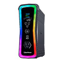 [FR-2333] UPS CYBERPOWER GX150C2 1500VA 1000W 120V PFC ACTIVO RGB PANEL LCD USB-CX2
