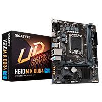 [MB-1311] MB GIGABYTE H610M K INTEL S-1700 14VA GEN/2XDDR4 3200MHZ/PCIE 4.0 X 16/HDMI/2XUSB 3.2/M.2/MICRO ATX/GAMA BASICA