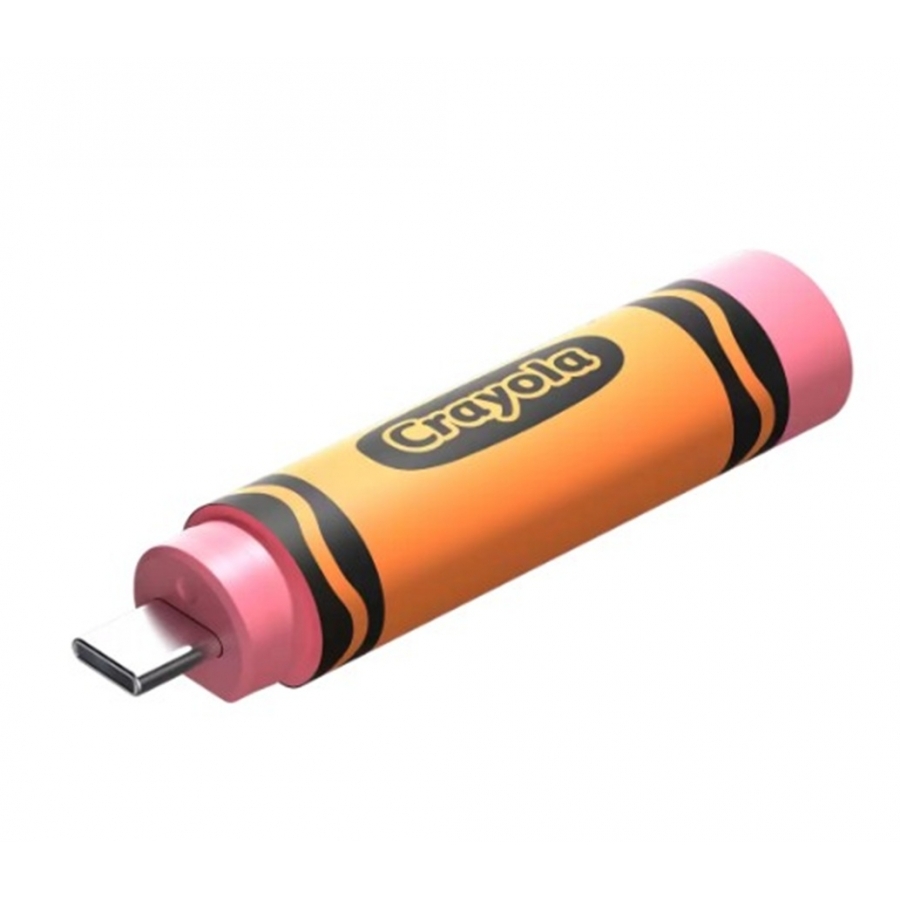 MEMORIA SANDISK 128GB USB TIPO-C CRAYOLA MANGO TANGO SDCZIC-128G-G46O