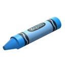 MEMORIA SANDISK 256GB USB TIPO-C CRAYOLA CERULEAN BLUE SDCZIC-256G-G46B