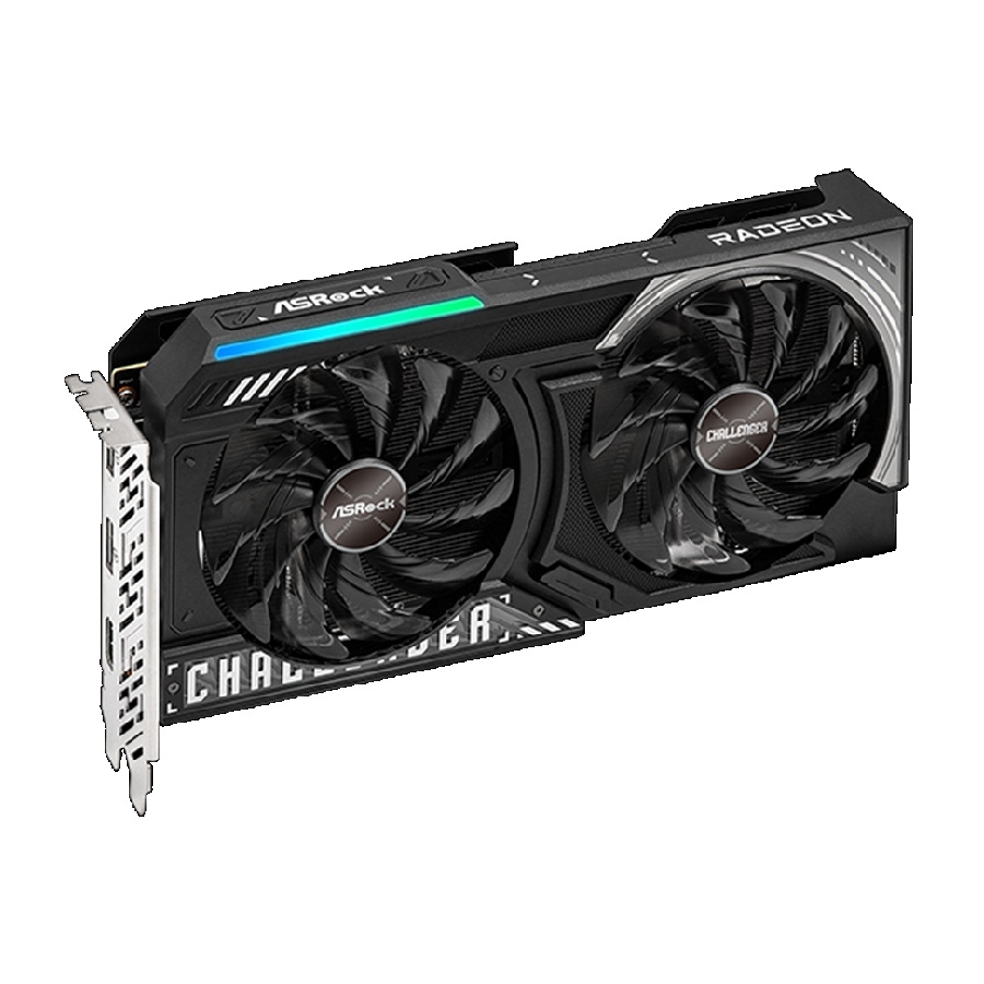 [VC-1387] TARJETA DE VIDEO ASROCK AMD RADEON RX 9060 XT CHALLENGER OC/16GB GDDR6/PCIE 5.0 X 16/128 BITS/BOOST CLOCK 3290 MHZ/DUAL FAN CON INDICADOR LED/1 HDMI 2.1/2 DISPLAYPORT 2.1/RESOLUCION MAX 8K