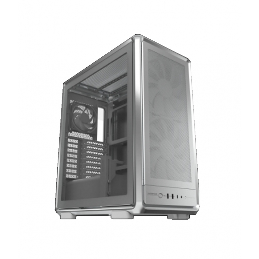 GABINETE COOLER MASTER MASTERFRAME 500 / PLATA / MINI-ITX / MINI-DTX / MICRO-ATX, / ATX / E-ATX*/ SSI-CEB* (*SOPORTE CONDICIONAL)