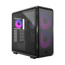 GABINETE COOLER MASTER MASTERFRAME 600 MESH / ARGB / NEGRO/ MINI-ITX / MINI-DTX / MICRO-ATX, / ATX / E-ATX*/ SSI-CEB* (*SOPORTE CONDICIONAL)