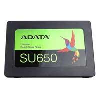 [HD-3028] UNIDAD DE ESTADO SOLIDO SSD INTERNO ADATA SU650 256GB 2.5 SATA3 LECT. 520 ESCRIT. 450 MBS 7MM PC LAPTOP MINIPC SIN BRACKET 3DNAND ASU650SS-256GT-R