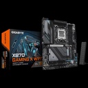 TARJETA MADRE GIGABYTE X870 GAMING X WIFI7 / AMD X870 / SOCKET AM5 / DDR5 4X 8200 MT/S / WIFI7 / BT 5.4 / ATX / GAMING