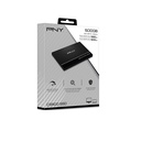 UNIDAD DE ESTADO SOLIDO INTERNO PNY CS900 500GB 2.5 SATA LECT.550 ESCRIT.500 MBS 7MM PC LAPTOP MINIPC