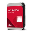 DISCO DURO INTERNO WD RED PLUS 12TB 3.5 ESCRITORIO SATA3 6GB/S 512MB 7200RPM 24X7 HOTPLUG NAS 1-8 BAHIAS WD120EFGX