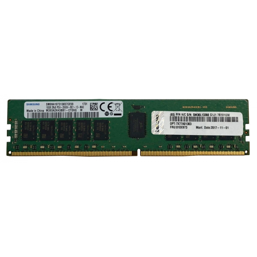 [RAM-4775] MEMORIA RAM LENOVO THINKSYSTEM 16GB TRUDDR5 5600MHZ (1RX8) ECC UDIMM PARA ST50 V3 (7DF3A03ZLA)