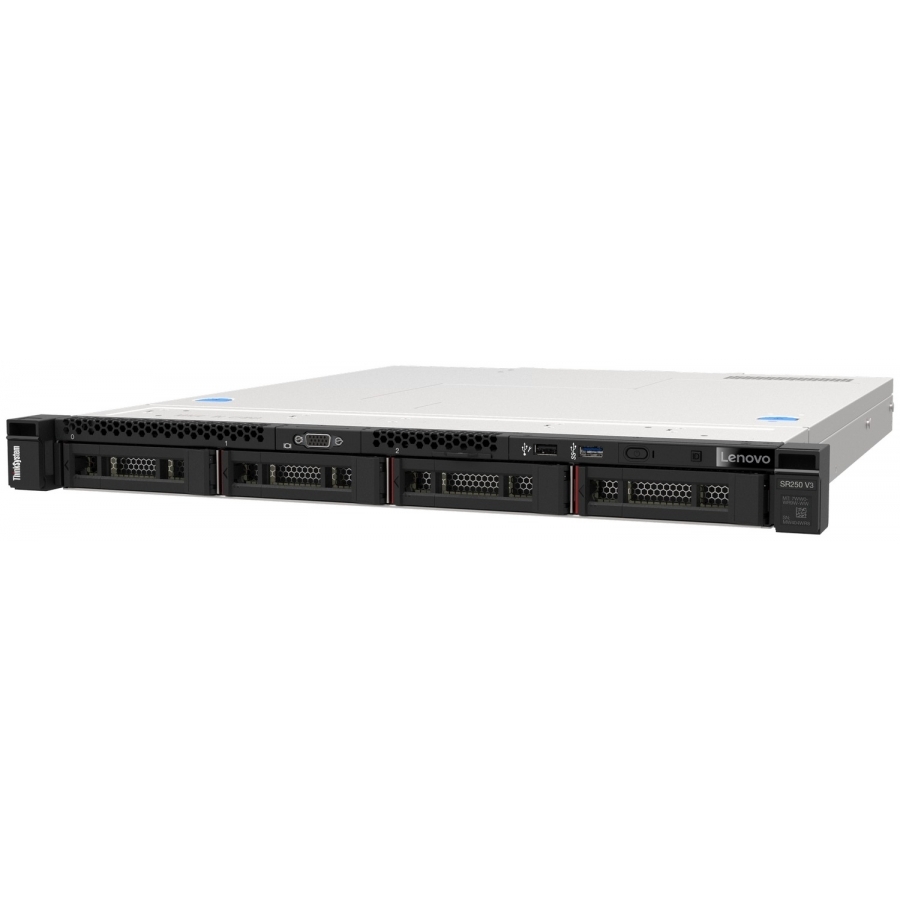 [SER-2686] SERVIDOR LENOVO THINKSYSTEM SR250 V3 2.5 1U, INTEL XEON 1X 6353P 8C,RAM 1X16GB 1RX8, SIN DISCOS, RAID 545-8I, SIN S.O., POWER S. 2X800W, NBD. (NEXT BUSINESS DAY)