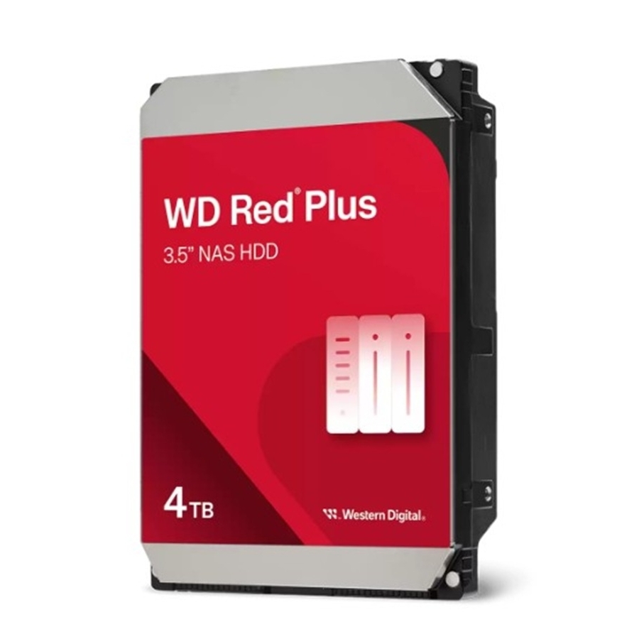 [HD-3601] DISCO DURO INTERNO WD RED PLUS 4TB 3.5 ESCRITORIO SATA3 6GB/S 128MB 5400RPM 24X7 HOTPLUG NAS 1-8 BAHIAS WD40EFZZ