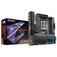 [MB-1313] MB GIGABYTE B650M AORUS ELITE AX AMD S-AM5 DDR5 PCIE 4.0/HDMI/4XUSB 2.0/M.2/ATX/GAMA MEDIA /GAMER/RGB