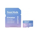 MEMORIA SANDISK MICRO SDXC CREATOR 1TB LECT 190MB/S ESC 130MB/S GRABA 4K/5.3K  SDSQXAV-1T00-GN6MS