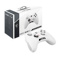 [MM-142] GAME PAD FORCE GC30 V2 WHITE MSI USB/WINDOWS/ANROID 4.1/VIBRACION 8 HORAS DE JUEGO