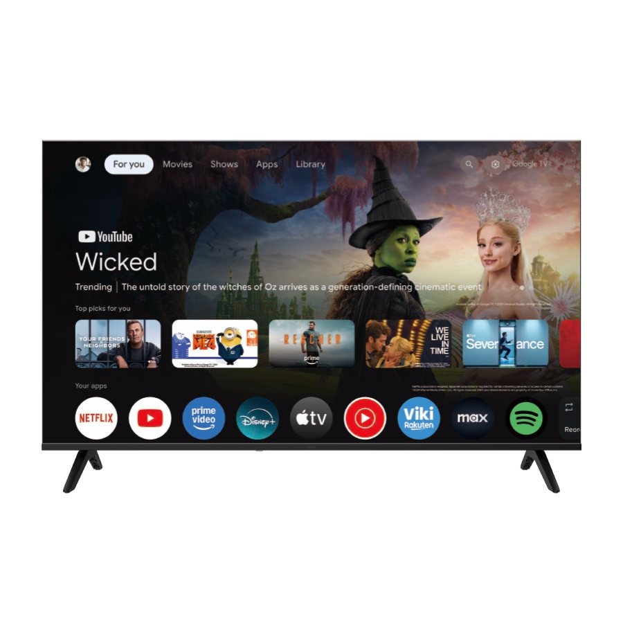 [TV-1192] TELEVISION SMART GHIA GOOGLE TV 50 PULG QLED UHD 4K DOLBY AUDIO