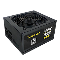 [CSP-714] FUENTE DE PODER OCELOT GAMING OPS550 / ATX / 550W / MODULAR / 80 PLUS WHITE / COLOR NEGRO
