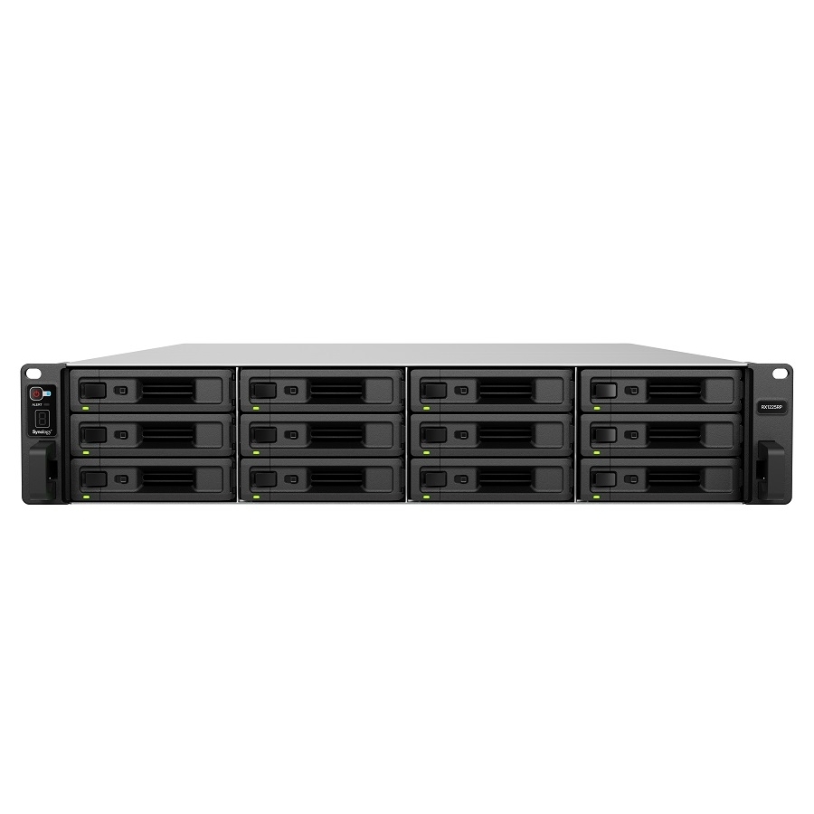 UNIDAD DE EXPANSION SYNOLOGY RX1225RP 12 BAHIAS HDD/SSD SATA DE 3.5/2.5, HOT-SWAP/RACK 2U