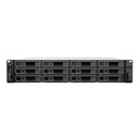 NAS SYNOLOGY RS4826XS+/ 12 BAHIAS/OCHO NUCLEOS 3.5 TURBO GHZ/16GB DDR4 ECC RDIMM/ 10GBE LAN X2/USB 3.2 X2/HASTA 288 TB Y CON EXPANSION X3 HAST 1.15PT/HOT-SWAP/ INTEL XEON D-1739.