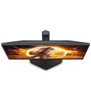 MONITOR GAMER AOC Q27G4XN / PANEL VA / 180 HZ / T. DE.R 1 MS / ADAPTIVE SYNC /  FLICKER FREE / COLOR NEGRO Y GRIS / HDMI / VGA / DP / ASPECTO 16:9 / RESOLUCION 2560 X 1440 / BRILLO 300 CD/M2