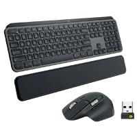 [KB-1039] TECLADO Y MOUSE LOGITECH MX KEYS COMBO BUSINESS GEN 2 INALAMBRICO USB BOLT (ESPAÑOL) GRAFITO
