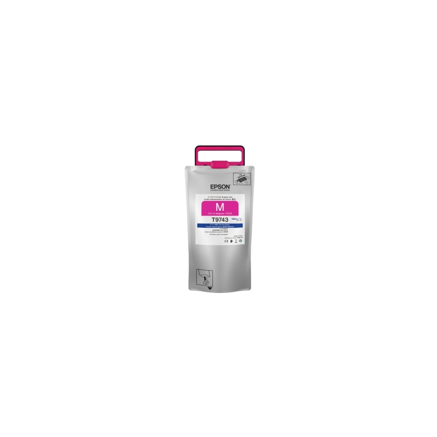 [CN-3751] BOLSA DE TINTA EPSON MODELO T974 MAGENTA, ALTA CAPACIDAD PARA WF- C869R,REDIMEINTO 84,000 IMPRESIONES, COSTO PP 0.10C