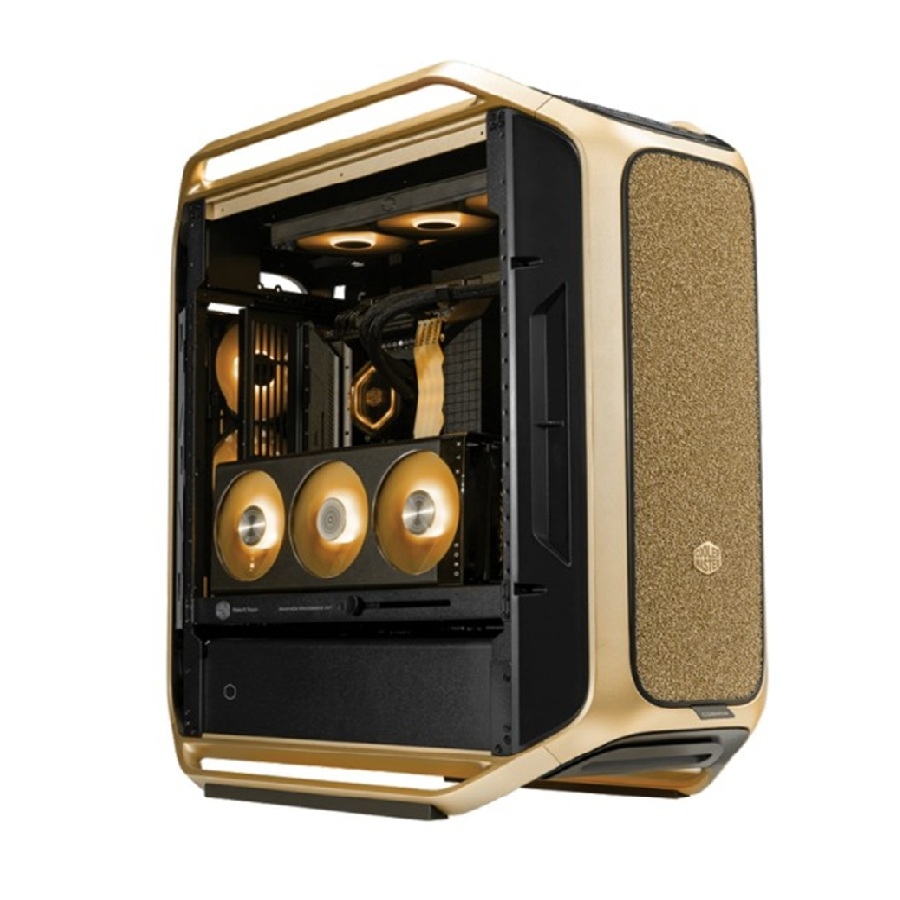 [CS-1188] GABINETE COOLER MASTER COSMOS ALPHA GOLD / EDICION LIMITADA / FULL-TOWER / MINI-ITX / MICRO-ATX / ATX / E-ATX / EEB / VIDRIO TEMPLADO / GAMER