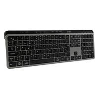 [KB-1092] TECLADO ACTECK INSPIRE KREA TI755 / INALAMBRICO DUAL / MULTIDISPOSITIVO 2.4 GHZ 2 BT / ESPAÑOL / WIN - MAC / 118 TECLAS / BATERIA RECARGABLE / ANTI GHOSTING / NEGRO - GRIS / AC-940085