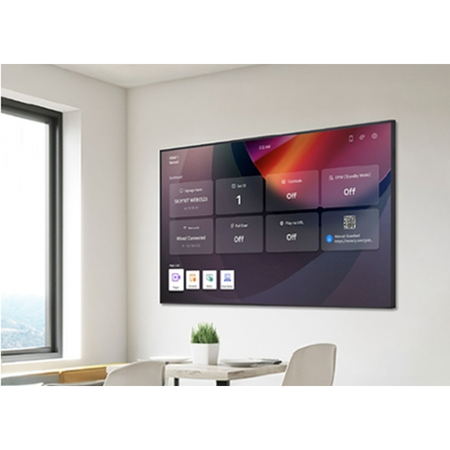 [MNL-3027] MONITOR DE SEÑALIZACION DIGITAL LG DE 43 PLG USO 24/7 BRILLO 500 NITS, BISEL UNIFORME 11.4 MM  WEBOS 8.0, INTERFAZ HDMI 3 / HDMI OUT (1) / DP / USB 2.0 / RS232C / RJ45 / AUDIO / IR