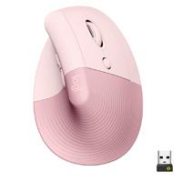 [MS-1480] MOUSE LOGITECH LIFT VERTICAL ERGO OPTICO INALAMBRICO BT LOGI BOLT EASY-SWITCH ROSA