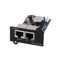 [NIC-2044] TARJETA DE MONITOREO REMOTO (RMCARD205) CYBERPOWER SNMP/HTTP. PARA FAMILIA OR, PR Y OL. 3 AÑOS DE GARANTIA.