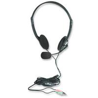 [SPK-405] AUDIFONO DIADEMA,MANHATTAN,164429, C/MICROFONO ESTANDAR PLASTICO