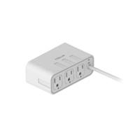 [AC-11853] CARGADOR ACTECK ENERGON MATE CE676 / EXTENSIN DE ESCRITORIO / 2 X USB / 2 X TIPO C / 3 X CONTACTOS / SUPRESOR DE PICOS / BLANCO / INDICADOR LED / RESISTENTE AL FUEGO / 1.85 M / AC-936521