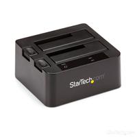 [AC-11947] DOCKING STATION DE 2 BAHIAS - SARTECH.COM - USB 3.1 A SATA - USB 3.1 (10 GBPS) - SATA I/II/III DE 2.5/3.5 - BASE DE ACOPLAMIENTO SSD/HDD - DE INTERCAMBIO EN CALIENTE - CARGA SUPERIOR